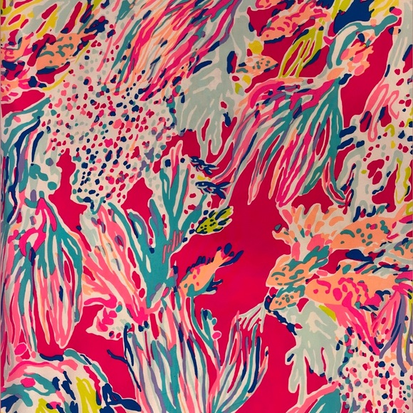 Lilly Pulitzer 🦄 Size 2 Marlee One shoulder VHTF Sunken Treasure - Picture 5 of 5